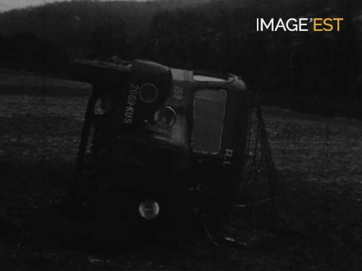 Autocar accidenté