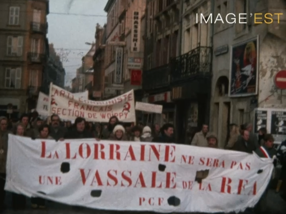 Manifestations à Metz "Longwy Vivra" 4/18