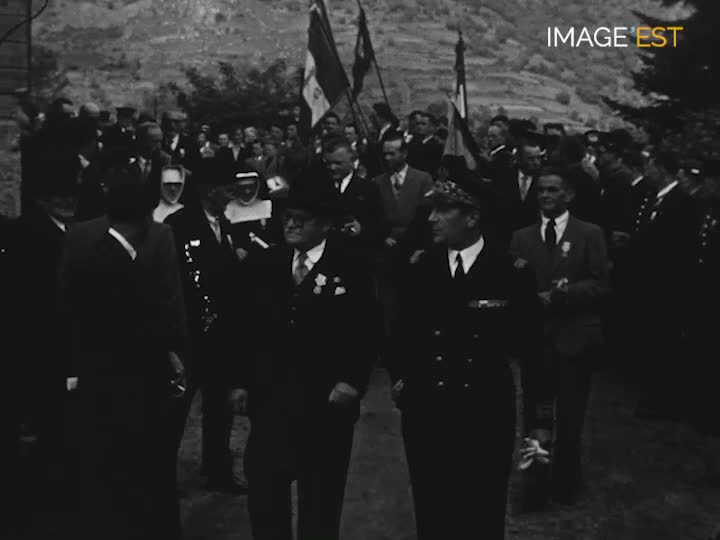 Commémorations après-guerre à La Bresse