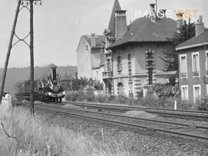 Centenaire du chemin de fer Paris-Strasbourg à Nancy (Le)