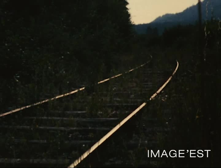 Locomotive abandonnée à Senones