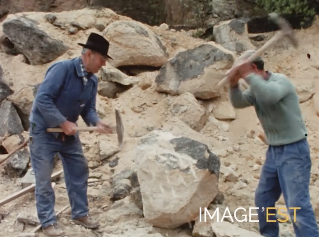 Anciens carriers à Génicourt-sur-Meuse (Meuse)