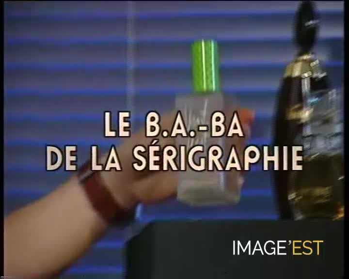 “Impressions chimiques“ Les risques chimiques en sérigraphie