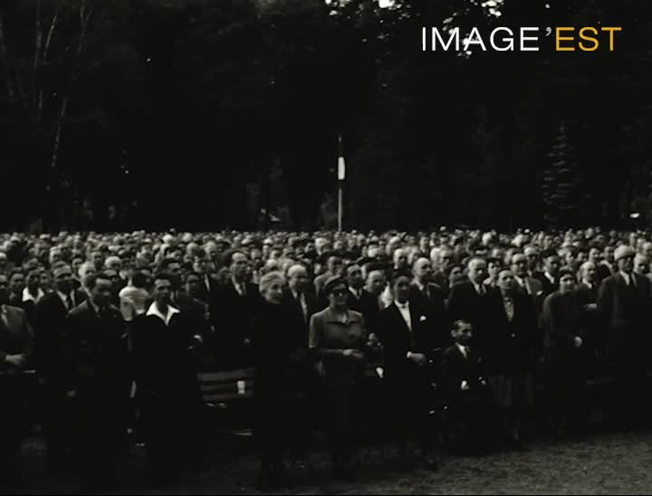 De Gaulle à la pépinière de Nancy